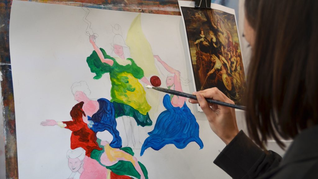 Peinture et dessin créatifs pour adultes et adolescents (Vacances de la Toussaint) - 21-25/10/19 [acompte de réservation]
