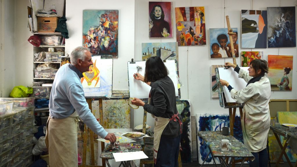 Stages de peinture - Atelier Oh les beaux jours Paris