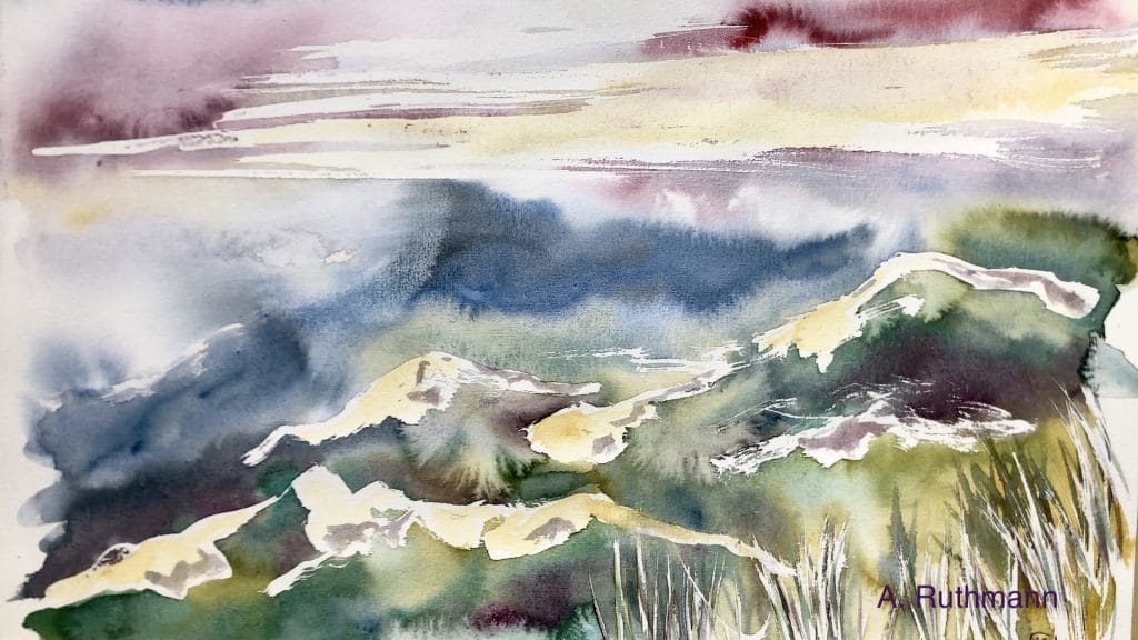 Initiation à l'aquarelle japonaise Gansai Tambi - 30/01/22 [acompte de réservation]