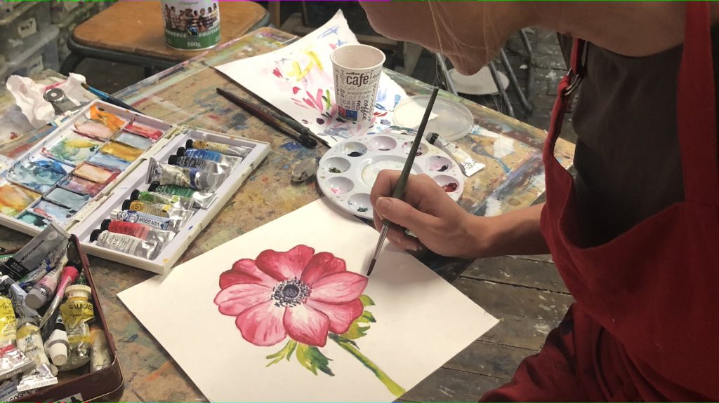 Peinture et dessin créatifs pour adultes et adolescents 21-28/10/22 [acompte de réservation]