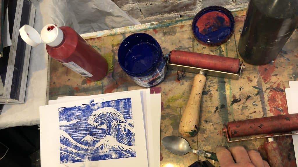 Découverte et initiation à la linogravure - 12/02/23 [acompte de réservation]